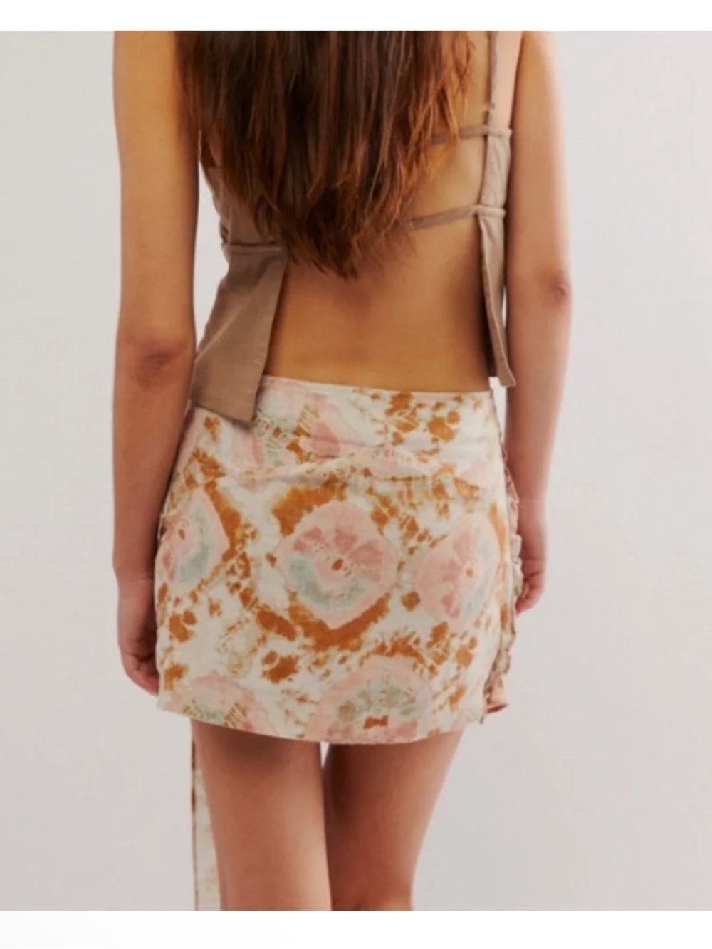Free People Sweet as a Beach Mini Skirt